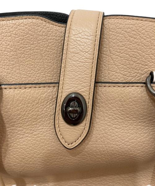 COACH（コーチ）COACH (コーチ) 2WAYショルダーバッグ ベージュの古着・服飾アイテム
