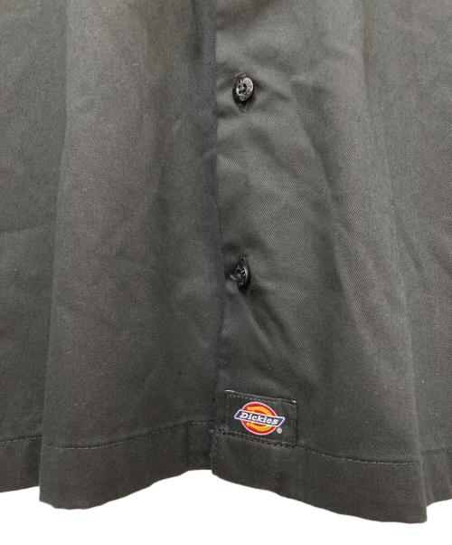 Dickies（ディッキーズ）Dickies (ディッキーズ) HARLEY-DAVIDSON (ハーレーダビッドソン) ワークシャツ ブラック サイズ:Lの古着・服飾アイテム