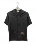 GUCCIグッチ）の古着「Orgasmique Bowling Shirt」｜ブラック