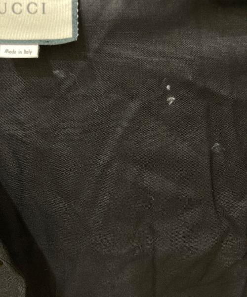 GUCCI（グッチ）GUCCI (グッチ) Orgasmique Bowling Shirt ブラック サイズ:48の古着・服飾アイテム