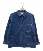 orSlowオアスロウ）の古着「40's DENIM COVER ALL」｜インディゴ