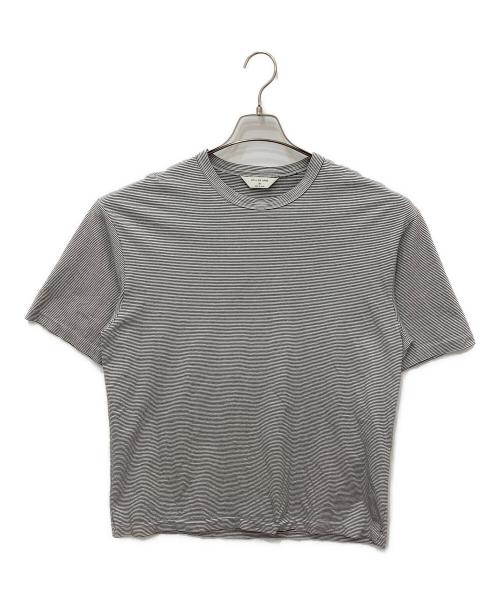 STILL BY HAND（スティルバイハンド）STILL BY HAND (スティルバイハンド) Border T-shirt ブラック×ホワイト サイズ:50の古着・服飾アイテム