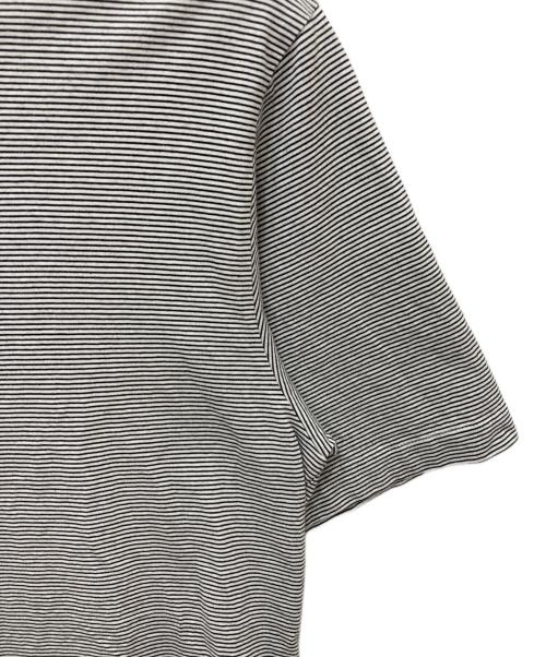 STILL BY HAND（スティルバイハンド）STILL BY HAND (スティルバイハンド) Border T-shirt ブラック×ホワイト サイズ:50の古着・服飾アイテム