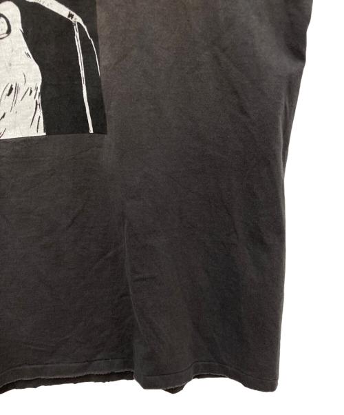 SONIC YOUTH（ソニックユース）sonic youth (ソニックユース) 加工プリントTシャツ ブラック サイズ:記載なしの為実寸参照の古着・服飾アイテム