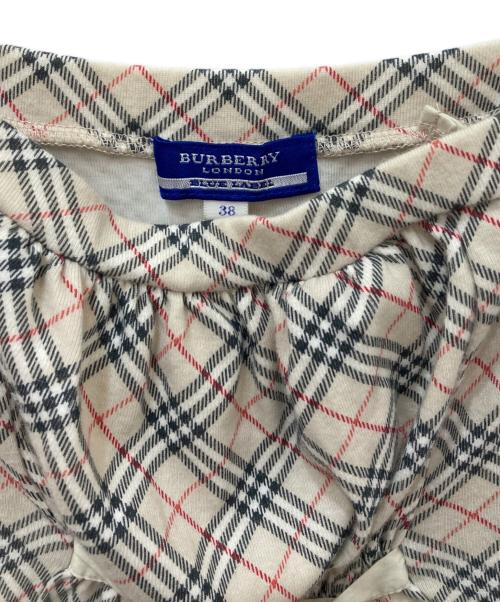 BURBERRY BLUE LABEL（バーバリー ブルー レーベル）BURBERRY BLUE LABEL (バーバリー ブルー レーベル) ノバチェックキャミソール ベージュ サイズ:38の古着・服飾アイテム