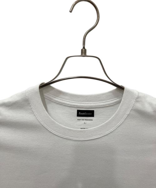 FreshService（フレッシュサービス）FreshService (フレッシュサービス) ロングスリーブカットソー ホワイト サイズ:Lの古着・服飾アイテム