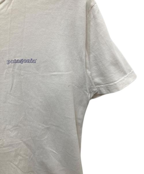 Patagonia（パタゴニア）Patagonia (パタゴニア) プリントTシャツ ホワイト サイズ:Sの古着・服飾アイテム