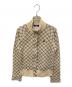 BURBERRY BLUE LABEL（バーバリー ブルー レーベル）の古着「ノヴァチェックトラックジャケット」｜ベージュ