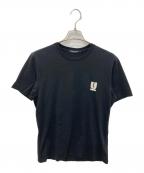 UNDERCOVERアンダーカバー）の古着「ロゴプリントＴシャツ」｜ブラック