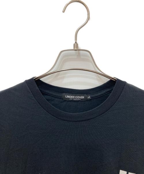UNDERCOVER（アンダーカバー）UNDERCOVER (アンダーカバー) ロゴプリントＴシャツ ブラック サイズ:Lの古着・服飾アイテム