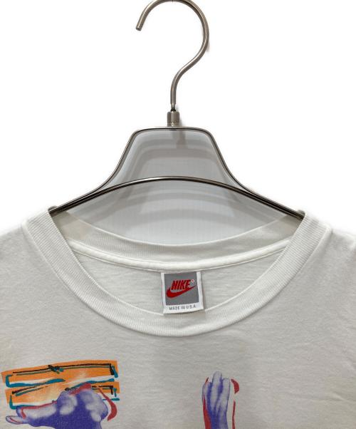 NIKE（ナイキ）NIKE (ナイキ) プリントTシャツ ホワイト サイズ:Mの古着・服飾アイテム