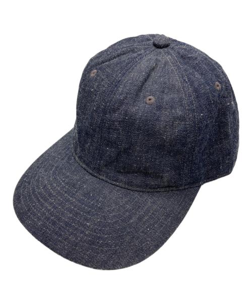 BONCOURA（ボンクラ）BONCOURA (ボンクラ) デニムキャップ インディゴ サイズ:Mの古着・服飾アイテム