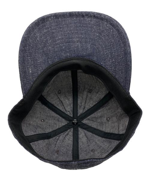 BONCOURA（ボンクラ）BONCOURA (ボンクラ) デニムキャップ インディゴ サイズ:Mの古着・服飾アイテム