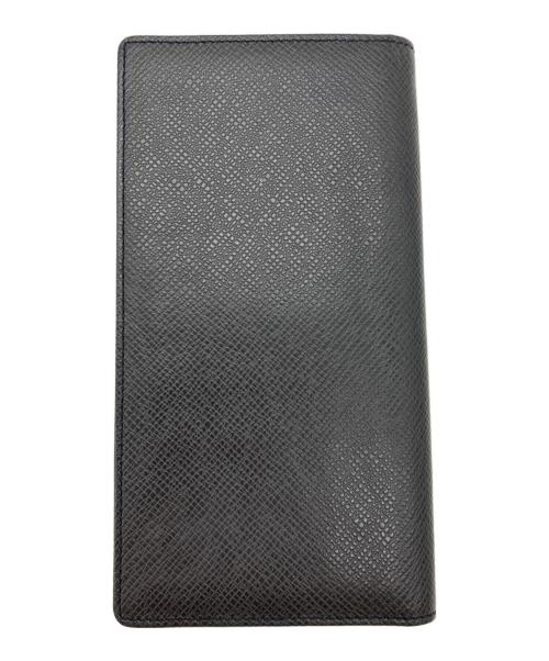 LOUIS VUITTON（ルイ ヴィトン）LOUIS VUITTON (ルイ ヴィトン) 札入れ　タイガ　ポルトフォイユ・ブラザ ブラックの古着・服飾アイテム