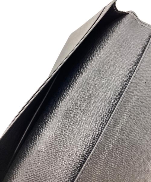 LOUIS VUITTON（ルイ ヴィトン）LOUIS VUITTON (ルイ ヴィトン) 札入れ　タイガ　ポルトフォイユ・ブラザ ブラックの古着・服飾アイテム