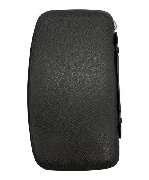 LOUIS VUITTON（ルイ ヴィトン）LOUIS VUITTON (ルイ ヴィトン) ラウンドファスナー財布　タイガ オーガナイザー・アトール ブラックの古着・服飾アイテム