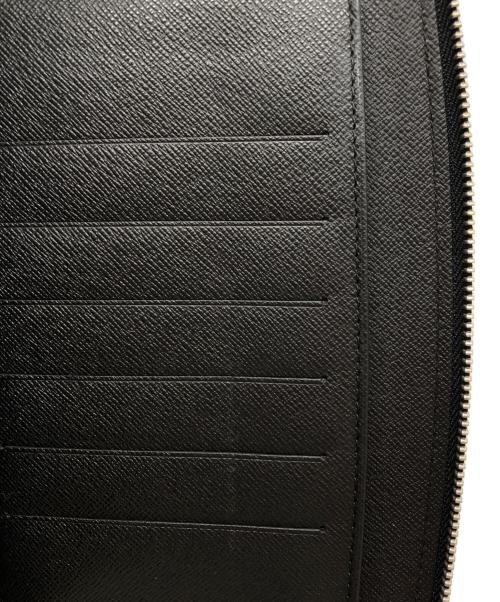LOUIS VUITTON（ルイ ヴィトン）LOUIS VUITTON (ルイ ヴィトン) ラウンドファスナー財布　タイガ オーガナイザー・アトール ブラックの古着・服飾アイテム