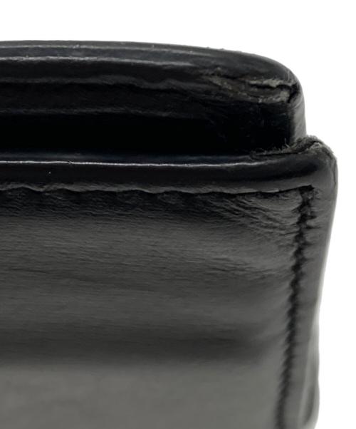 Saint Laurent Paris（サンローランパリ）Saint Laurent Paris (サンローランパリ) タイニーカサンドラ ビルクリップウォレット ブラックの古着・服飾アイテム