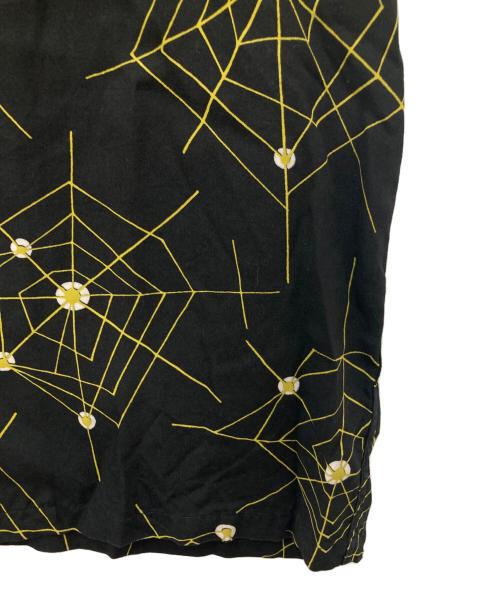 WACKO MARIA（ワコマリア）WACKO MARIA (ワコマリア) ATOMIC SPIDER ハワイアンシャツ ブラック サイズ:Ｓの古着・服飾アイテム
