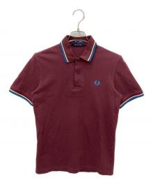 FRED PERRY（フレッドペリー）の古着「ポロシャツ」｜ボルドー