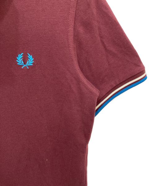 FRED PERRY（フレッドペリー）FRED PERRY (フレッドペリー) ポロシャツ ボルドー サイズ:38の古着・服飾アイテム