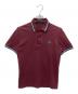 FRED PERRY（フレッドペリー）の古着「ポロシャツ」｜ボルドー
