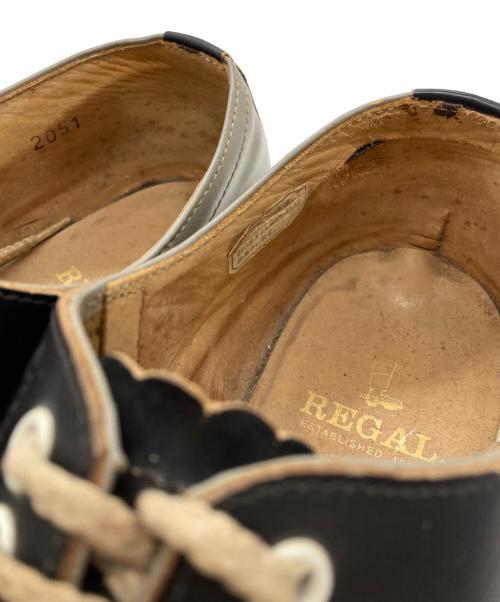 REGAL（リーガル）REGAL (リーガル) サドルシューズ ブラック サイズ:84Dの古着・服飾アイテム