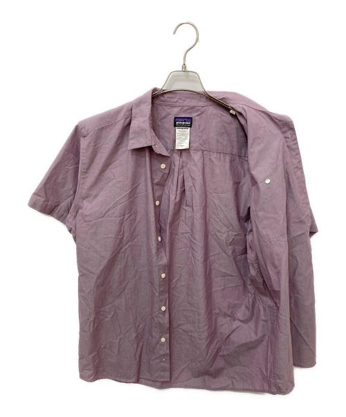 Patagonia（パタゴニア）Patagonia (パタゴニア) ゴー・トゥ・シャツ パープル サイズ:Lの古着・服飾アイテム