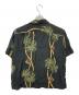 pine mcswine (リアルマッコイズ) オープンカラーアロハシャツ ブラック サイズ:XL：15000円