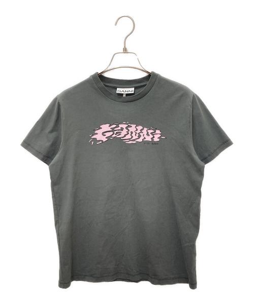 GANNI（ガニー）Ganni (ガニー) FUTURE HEAVY JERSEY　フューチャーヘヴィジャージー グレー サイズ:XSの古着・服飾アイテム