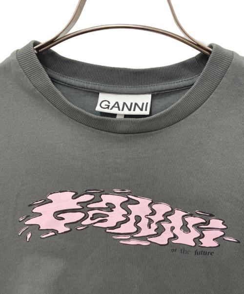 GANNI（ガニー）Ganni (ガニー) FUTURE HEAVY JERSEY　フューチャーヘヴィジャージー グレー サイズ:XSの古着・服飾アイテム