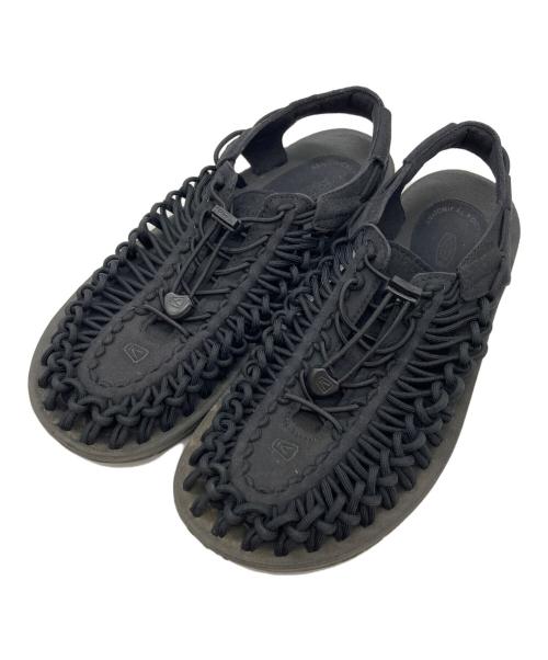 KEEN（キーン）KEEN (キーン) ユニークサンダル ブラック サイズ:27の古着・服飾アイテム