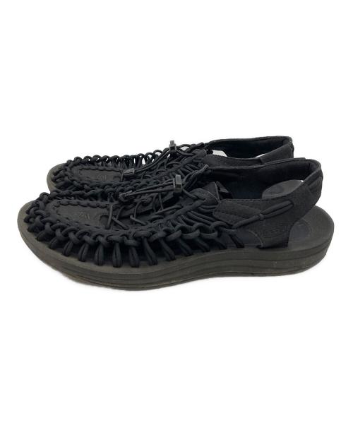 KEEN（キーン）KEEN (キーン) ユニークサンダル ブラック サイズ:27の古着・服飾アイテム