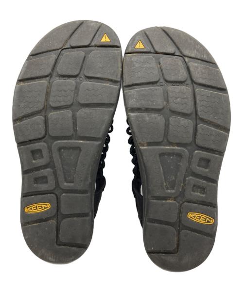 KEEN（キーン）KEEN (キーン) ユニークサンダル ブラック サイズ:27の古着・服飾アイテム