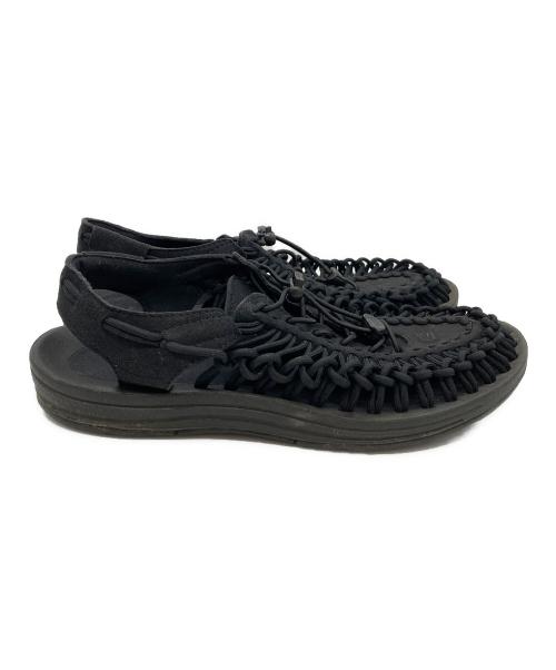 KEEN（キーン）KEEN (キーン) ユニークサンダル ブラック サイズ:27の古着・服飾アイテム