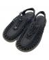 KEEN（キーン）の古着「ユニークサンダル」｜ブラック