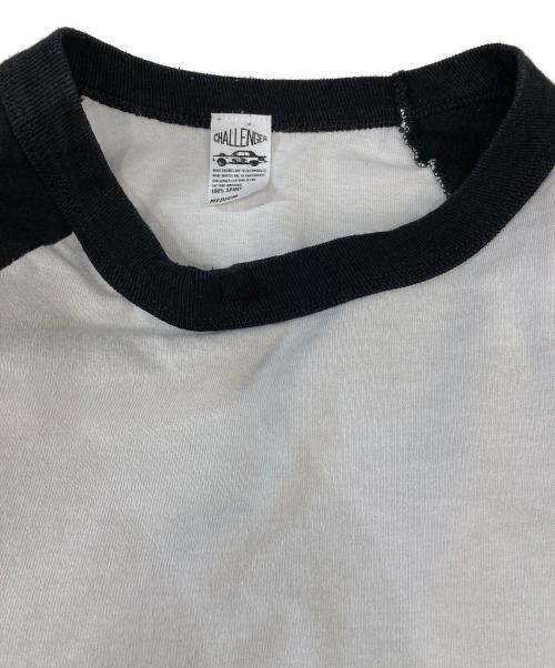 CHALLENGER（チャレンジャー）CHALLENGER (チャレンジャー) ラグランカットソー ホワイト サイズ:Mの古着・服飾アイテム