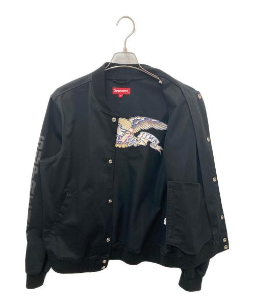 SUPREME（シュプリーム）SUPREME (シュプリーム) ANTIHERO (アンタイヒーロー) Bomber Jacket ブラック サイズ:Mの古着・服飾アイテム