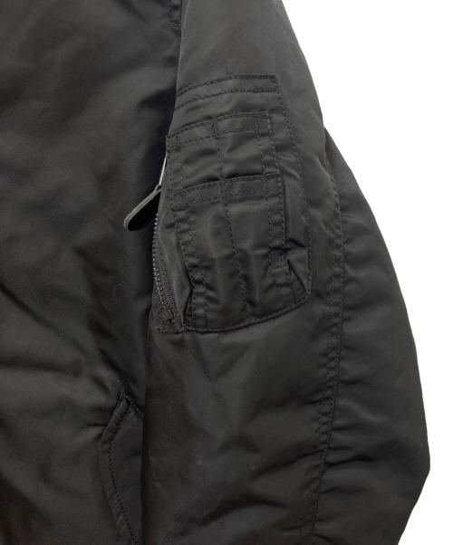 AVIREX（アヴィレックス）AVIREX (アヴィレックス) LEOPARD LOGO MA-1 ブラック サイズ:Lの古着・服飾アイテム