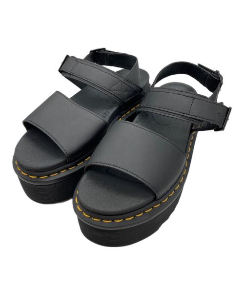 Dr.Martens（ドクターマーチン）Dr.Martens (ドクターマーチン) VOSS QUAD ブラック サイズ:UK6の古着・服飾アイテム