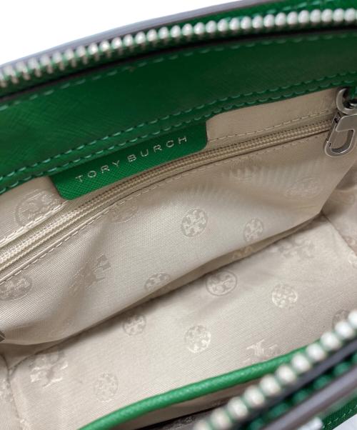 TORY BURCH（トリーバーチ）TORY BURCH (トリーバーチ) Emerson Mini Top Zip Tote グリーンの古着・服飾アイテム