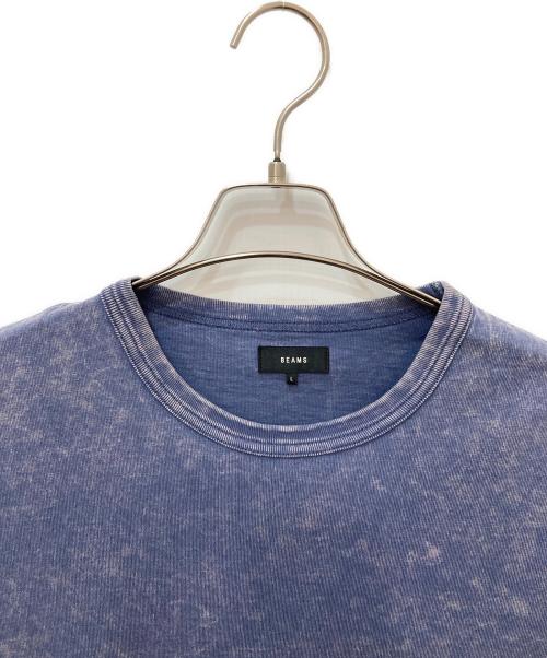 BEAMS（ビームス）BEAMS (ビームス) フェード Tシャツ【ベーシックフィット】 パープル サイズ:Lの古着・服飾アイテム