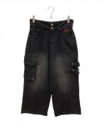 BADWAYバッドウェイ）の古着「Blast cargo painter pants」｜ブラック
