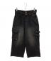 BADWAY（バッドウェイ）の古着「Blast cargo painter pants」｜ブラック