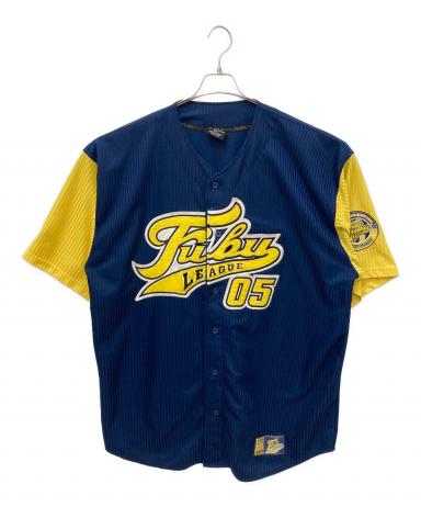 中古・古着通販】FUBU (フブ) ゲームシャツ ネイビー サイズ:XXL