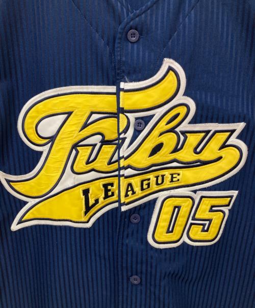 FUBU（フブ）FUBU (フブ) ゲームシャツ ネイビー サイズ:XXLの古着・服飾アイテム