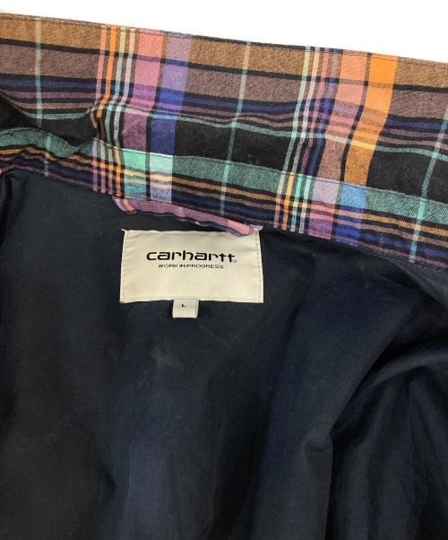 Carhartt WIP（カーハート ワーク イン プログレス）Carhartt WIP (カーハート ワーク イン プログレス) VILAY JACKET ネイビー サイズ:Ⅼの古着・服飾アイテム