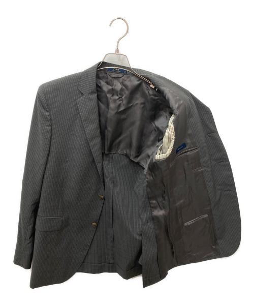 POLO RALPH LAUREN（ポロ・ラルフローレン）POLO RALPH LAUREN (ポロ・ラルフローレン) ウールテーラードジャケット グレー サイズ:39Rの古着・服飾アイテム