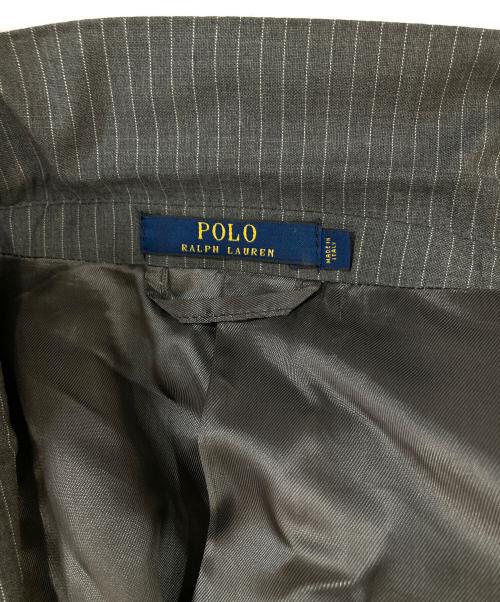 POLO RALPH LAUREN（ポロ・ラルフローレン）POLO RALPH LAUREN (ポロ・ラルフローレン) ウールテーラードジャケット グレー サイズ:39Rの古着・服飾アイテム