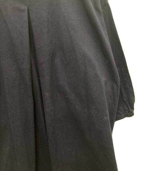 IM ISSEY MIYAKE（アイエムイッセイミヤケ）IM ISSEY MIYAKE (アイエムイッセイミヤケ) ノーカラーコート ネイビー サイズ:記載なしの為実寸参照の古着・服飾アイテム